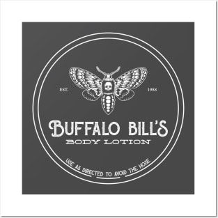 Buffalo Bill's Body Lotion Dark Apparel Posters and Art